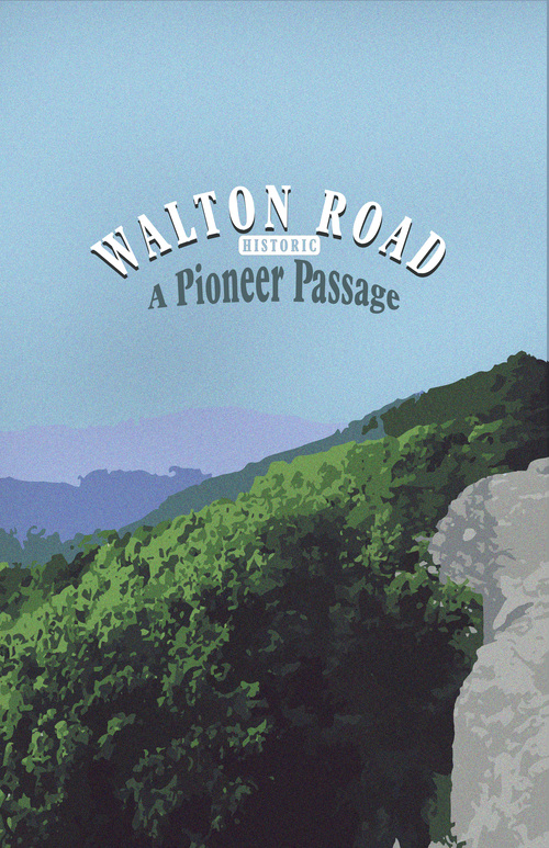 Poster for Walton Road with text: A pioneer passage